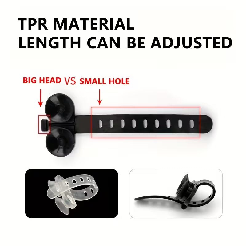 Clear Plastic Aquarium Suction Cup Clamps