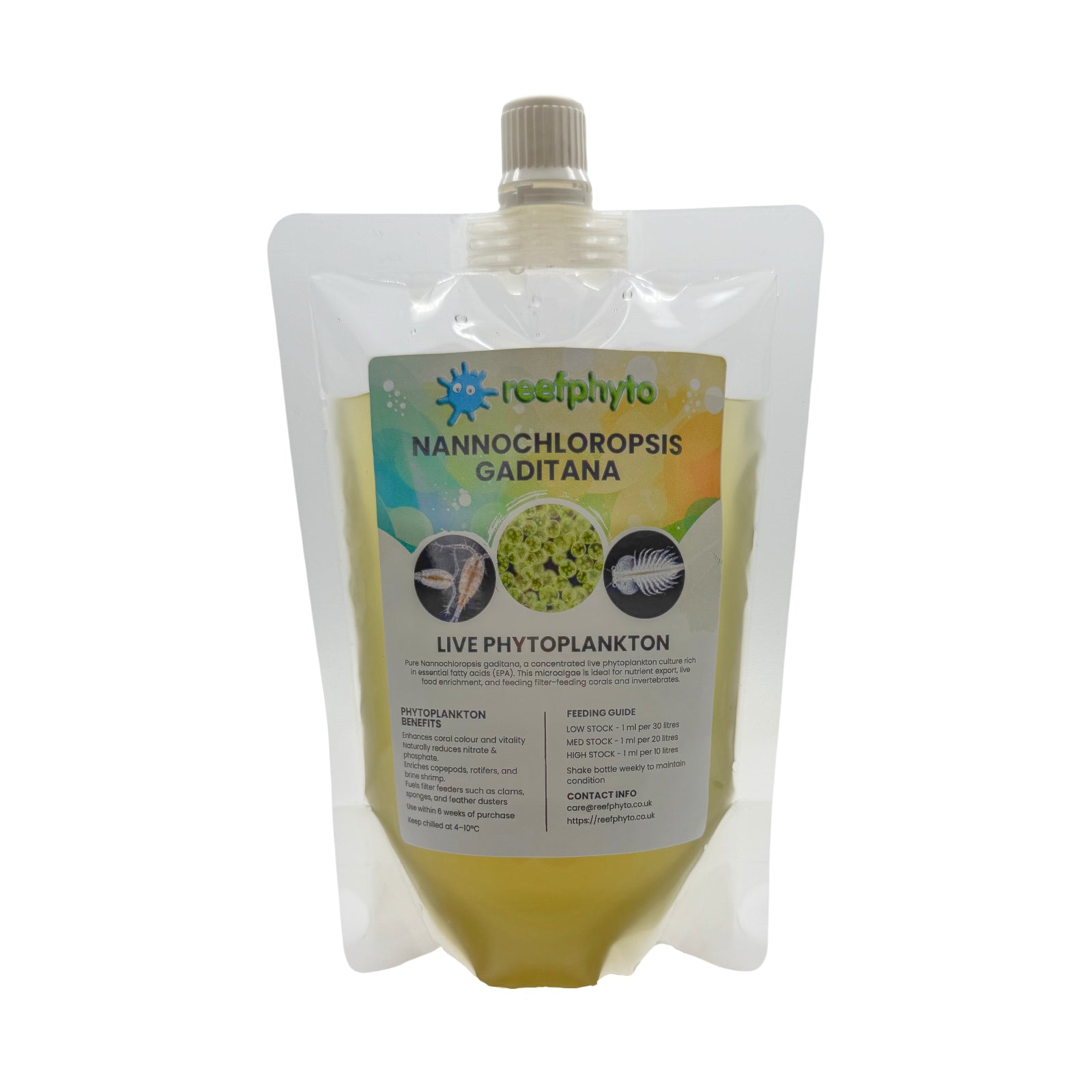 Phytoplankton Culture Kit - Nannochloropsis Gaditana - Reefphyto Ltd