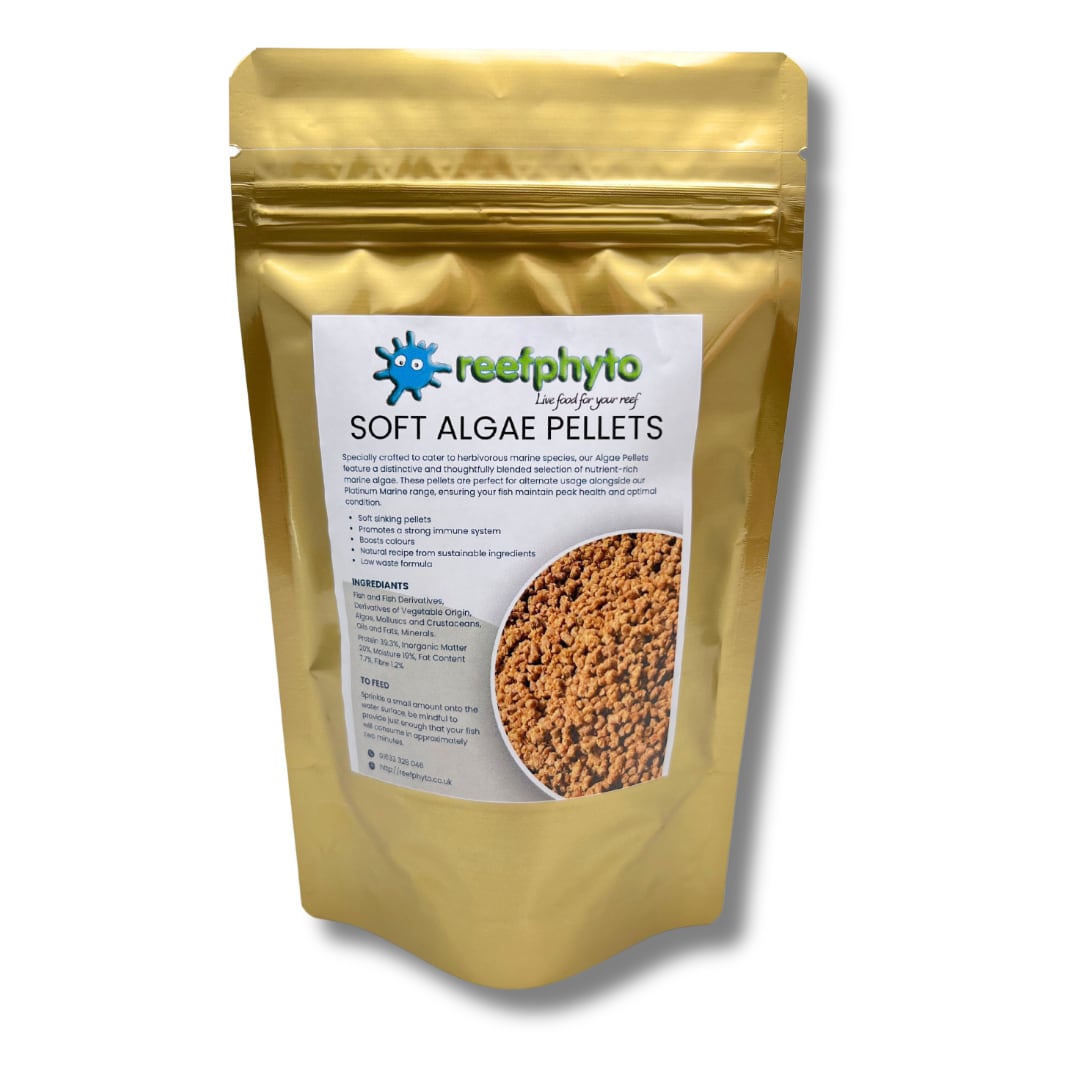 Premium Soft Algae Pellets - Reefphyto Ltd