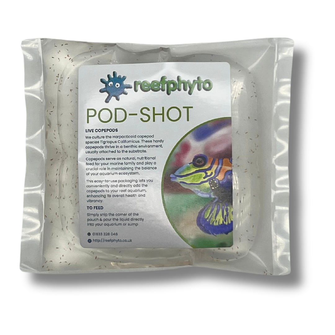 Pod-Shot - Live Copepods | Reefphyto