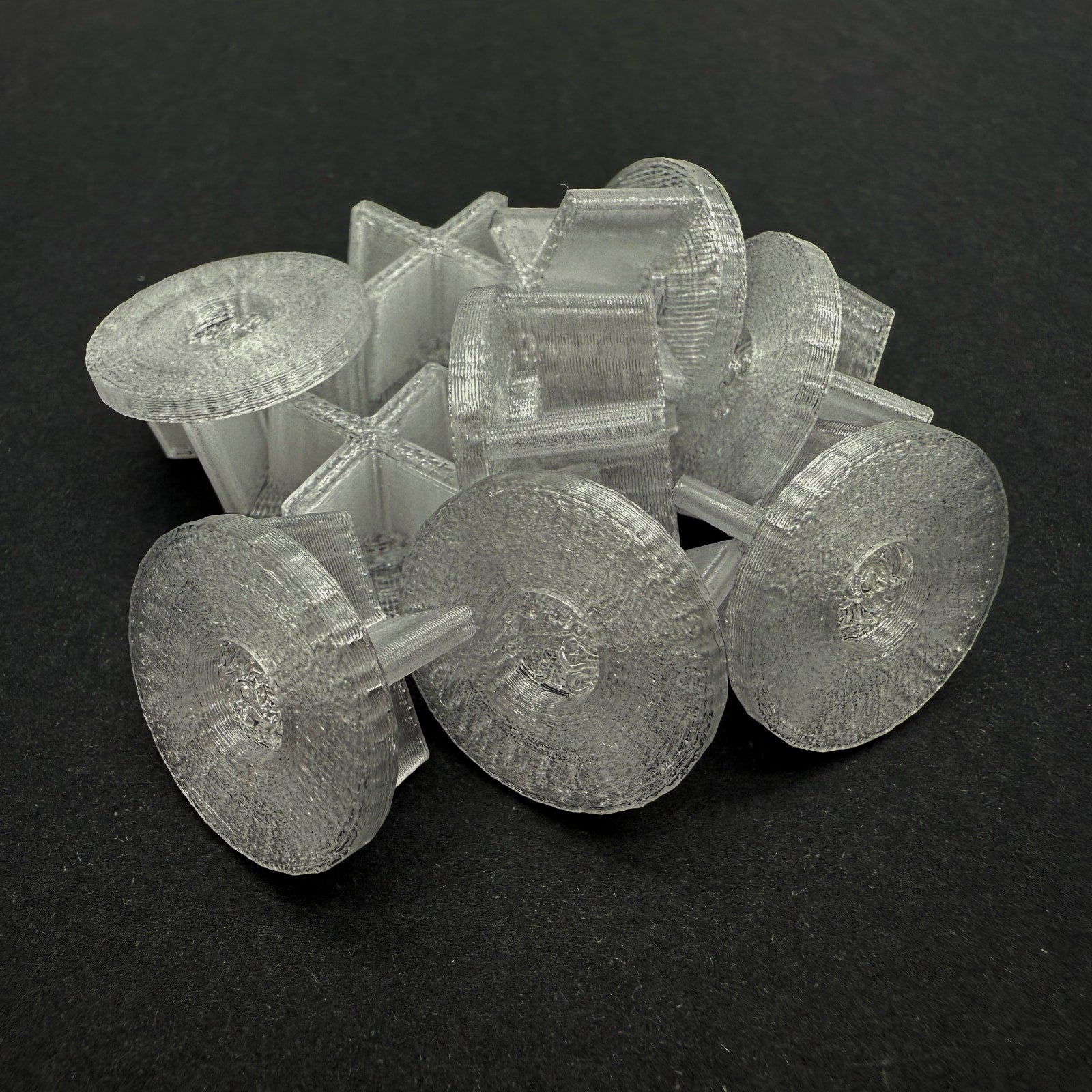 Transparent Coral Frag Plugs - Reefphyto Ltd