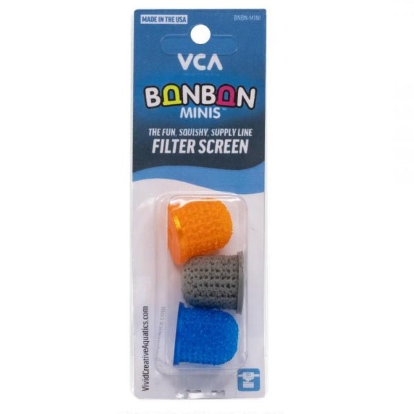 Bonbon Mini Supply Line Filter Screen - 3 Pack - Reefphyto Ltd