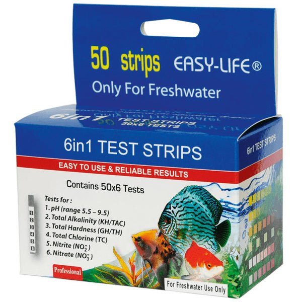 Easy Life Test Strips 6 in 1 - Reefphyto Ltd